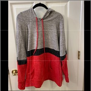 Cozy pullover hoodie sweater